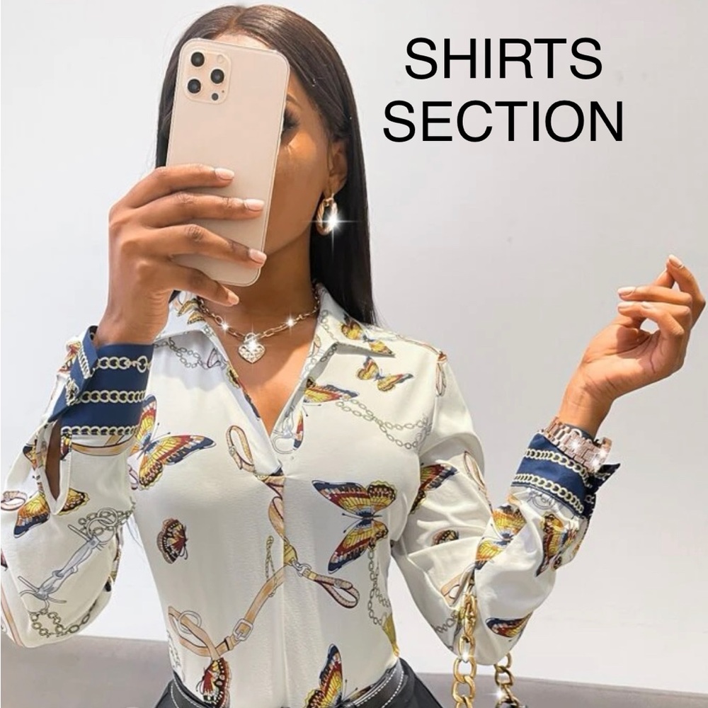 SHIRTS SWEATERS & TEES